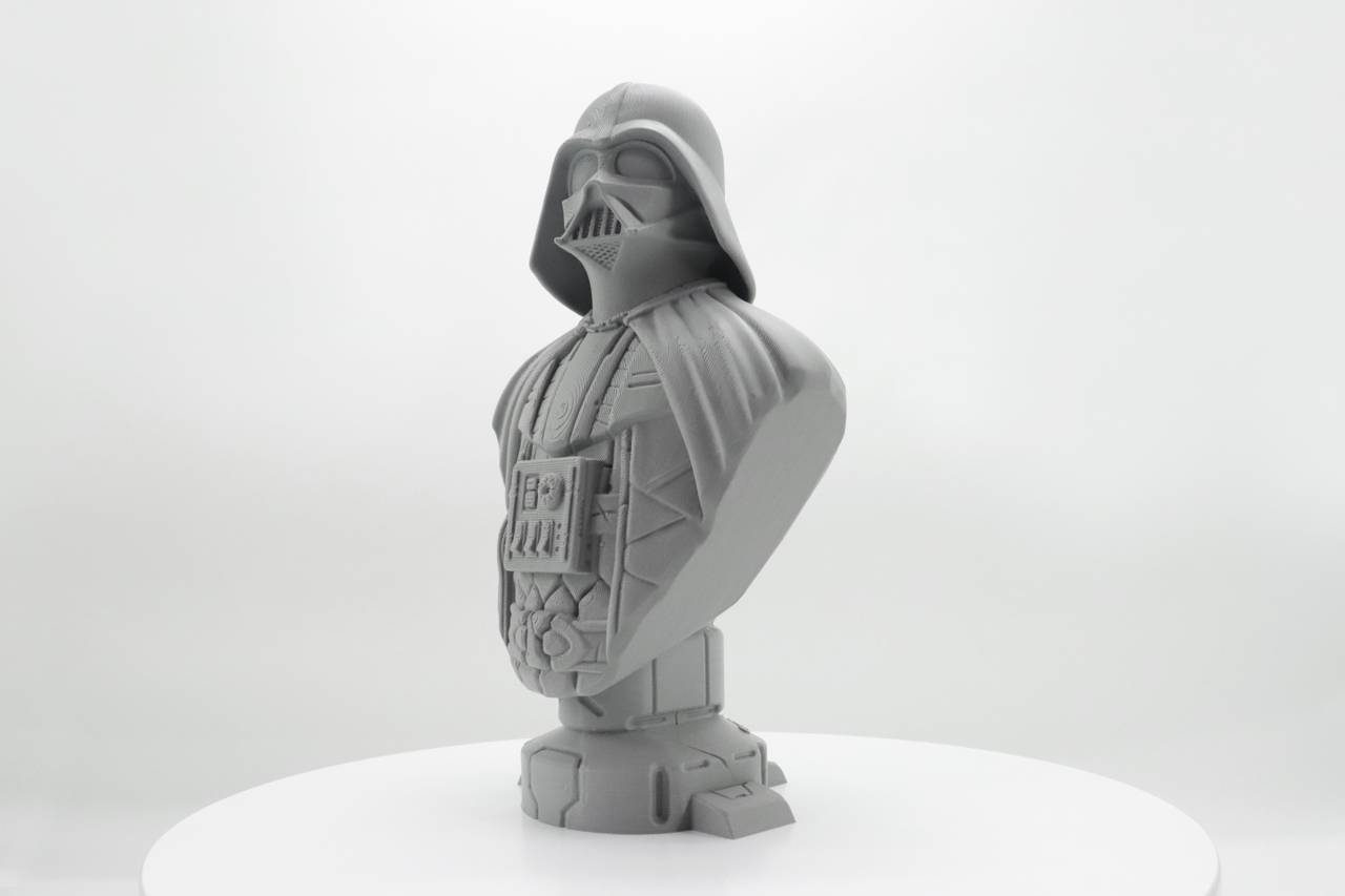 MegaSlicer Pro Slicing Interface showing Vader bust